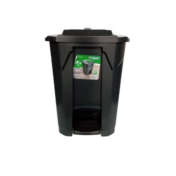 Lixeira com pedal 60L