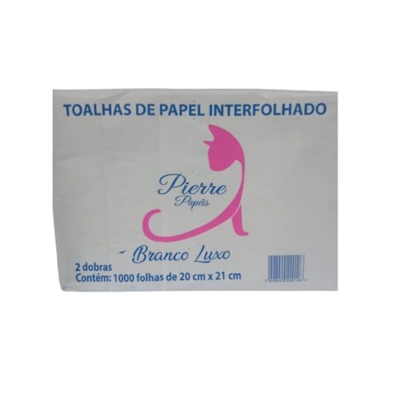 Toalhas de papel interfolhado 1000x20x21